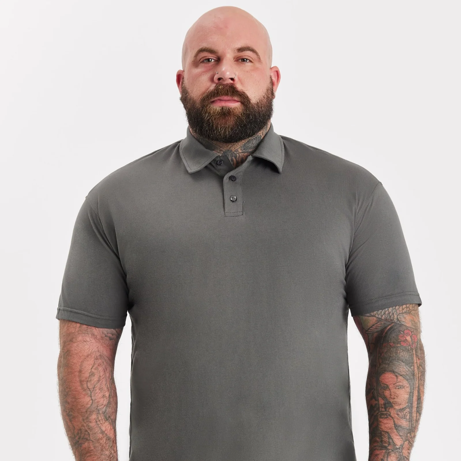 Carbon Polo Shirt - Image 3