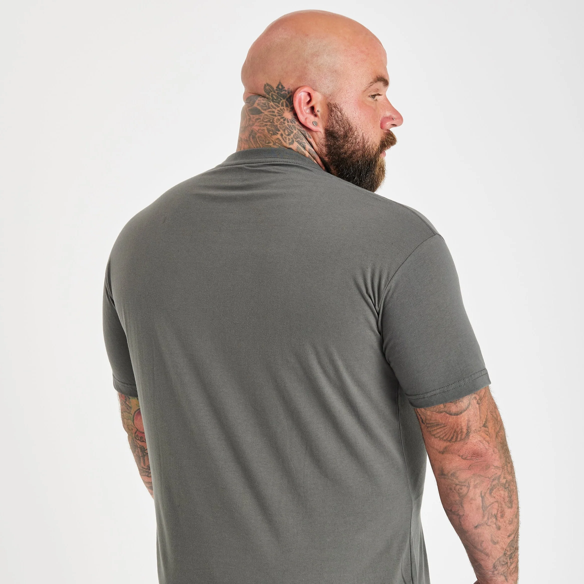 Carbon V-Neck T-Shirt - Image 4