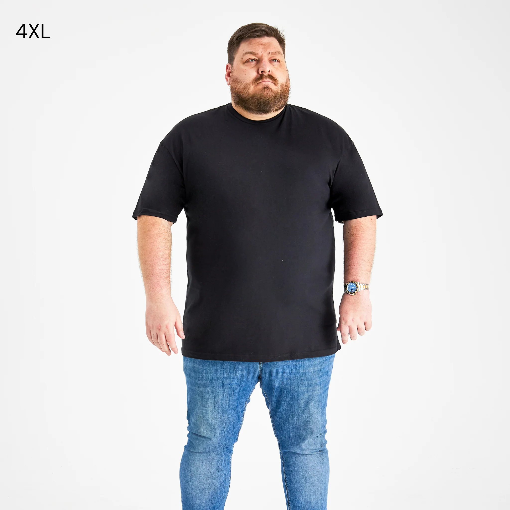 Tall Black Crew Neck - Image 3