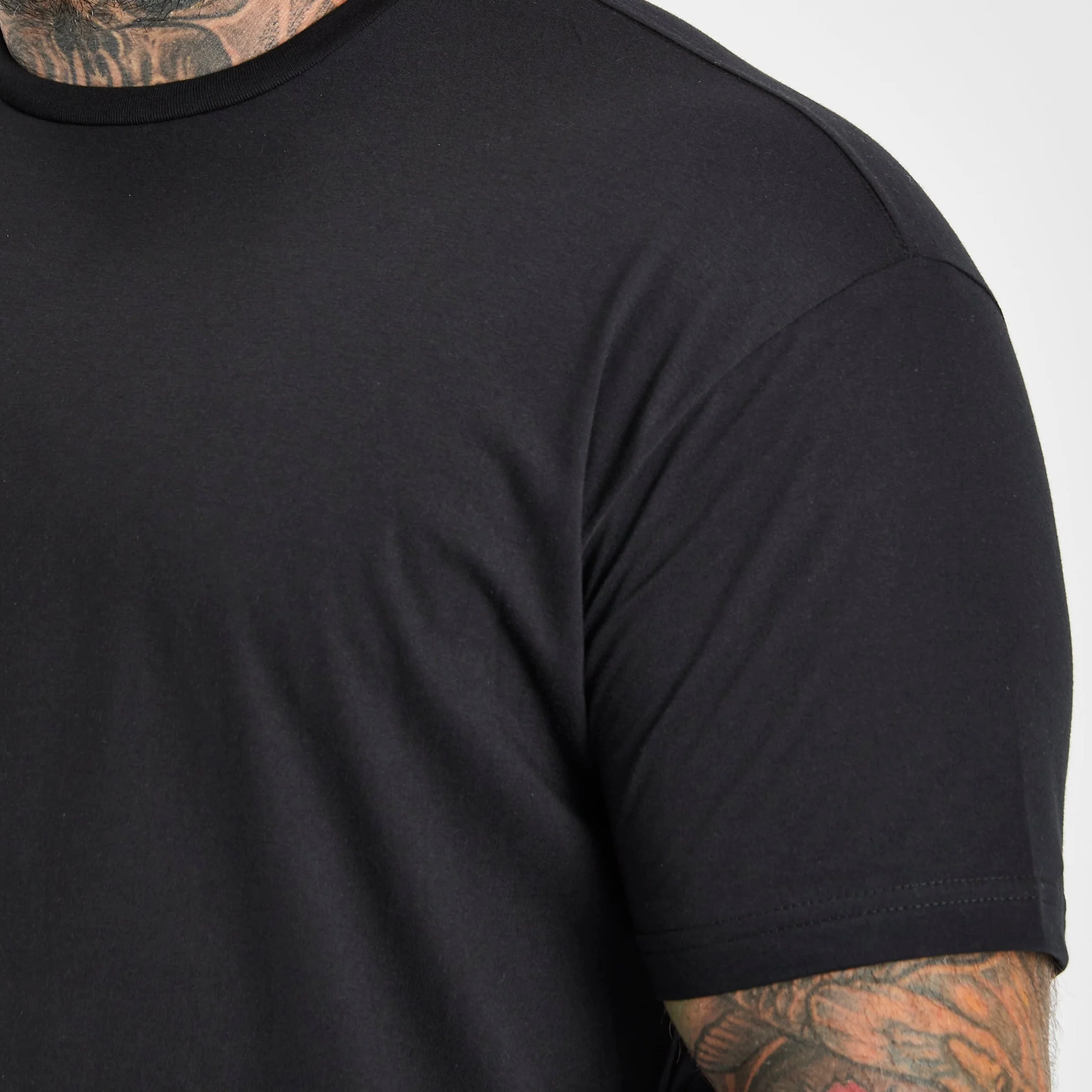 Tall Black Crew Neck - Image 7