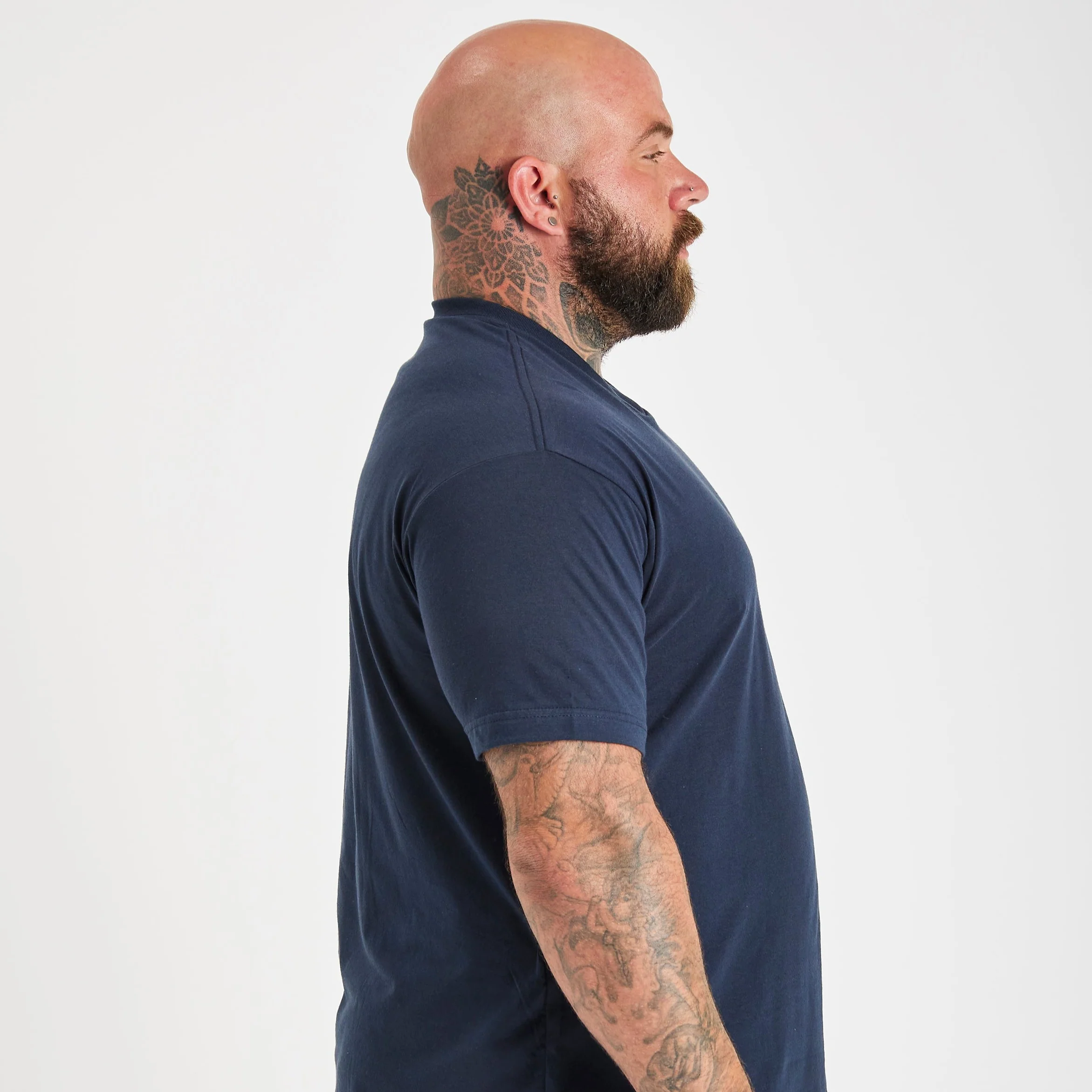 Navy V-Neck T-Shirt - Image 6