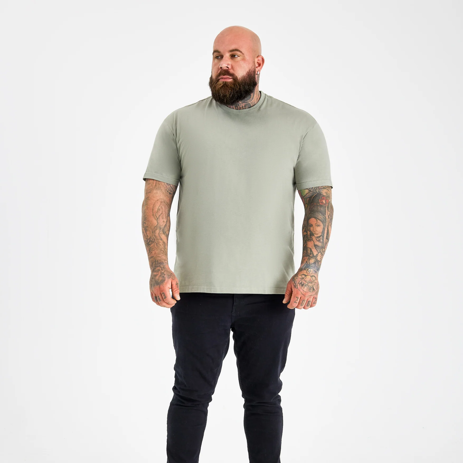 Shadow Green Crew Neck - Image 4