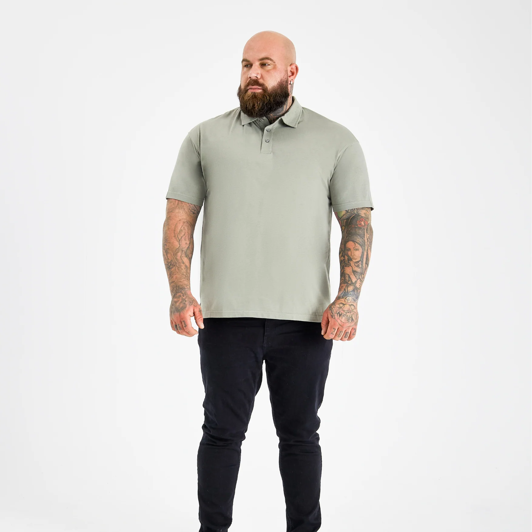 Shadow Green Polo Shirt - Image 5