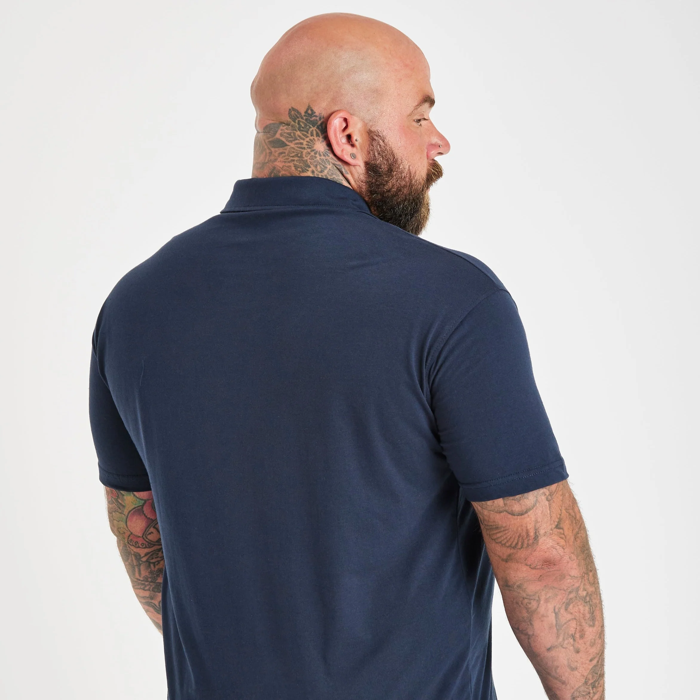 Tall Navy Polo - Image 4
