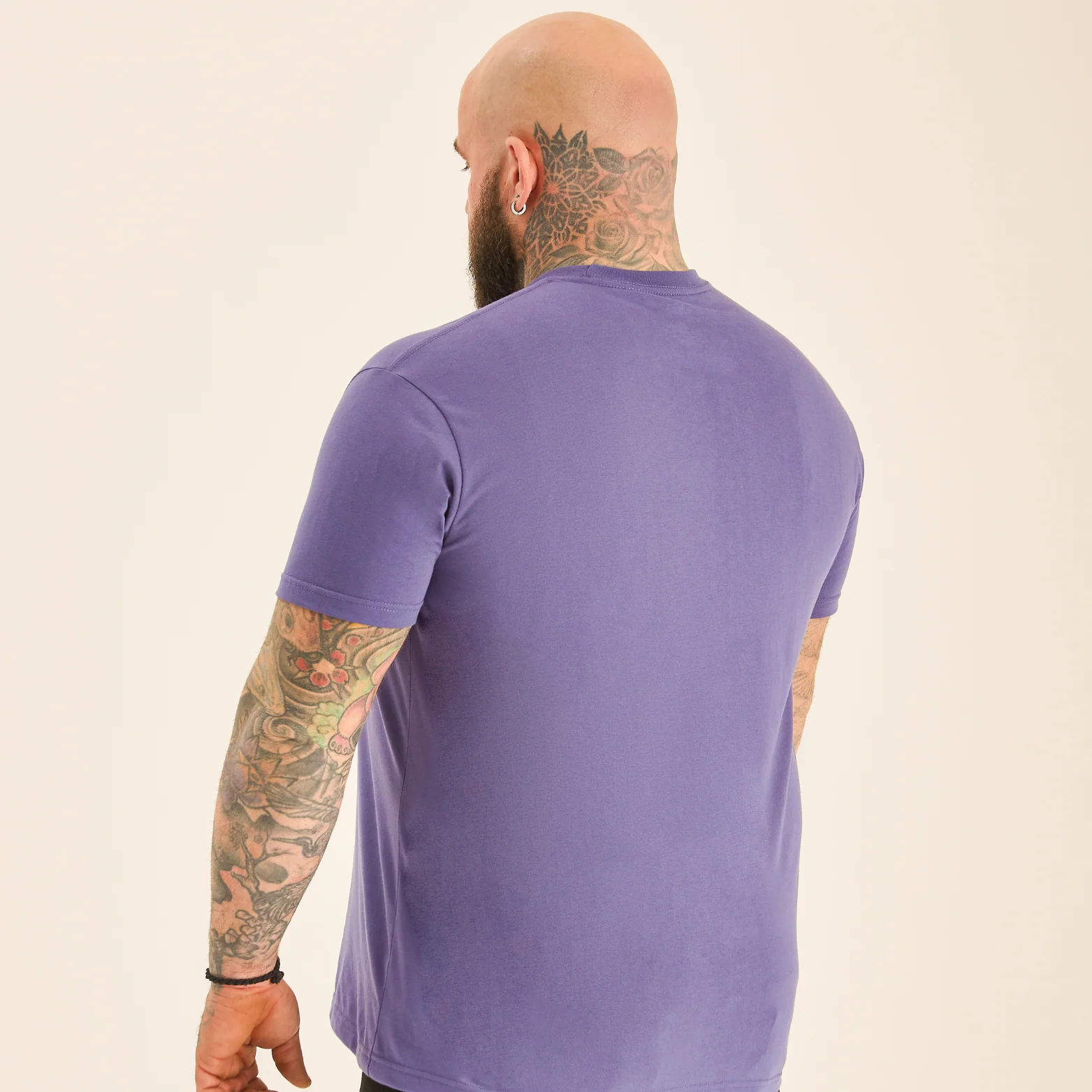 Tall Purple Crew Neck - Image 3