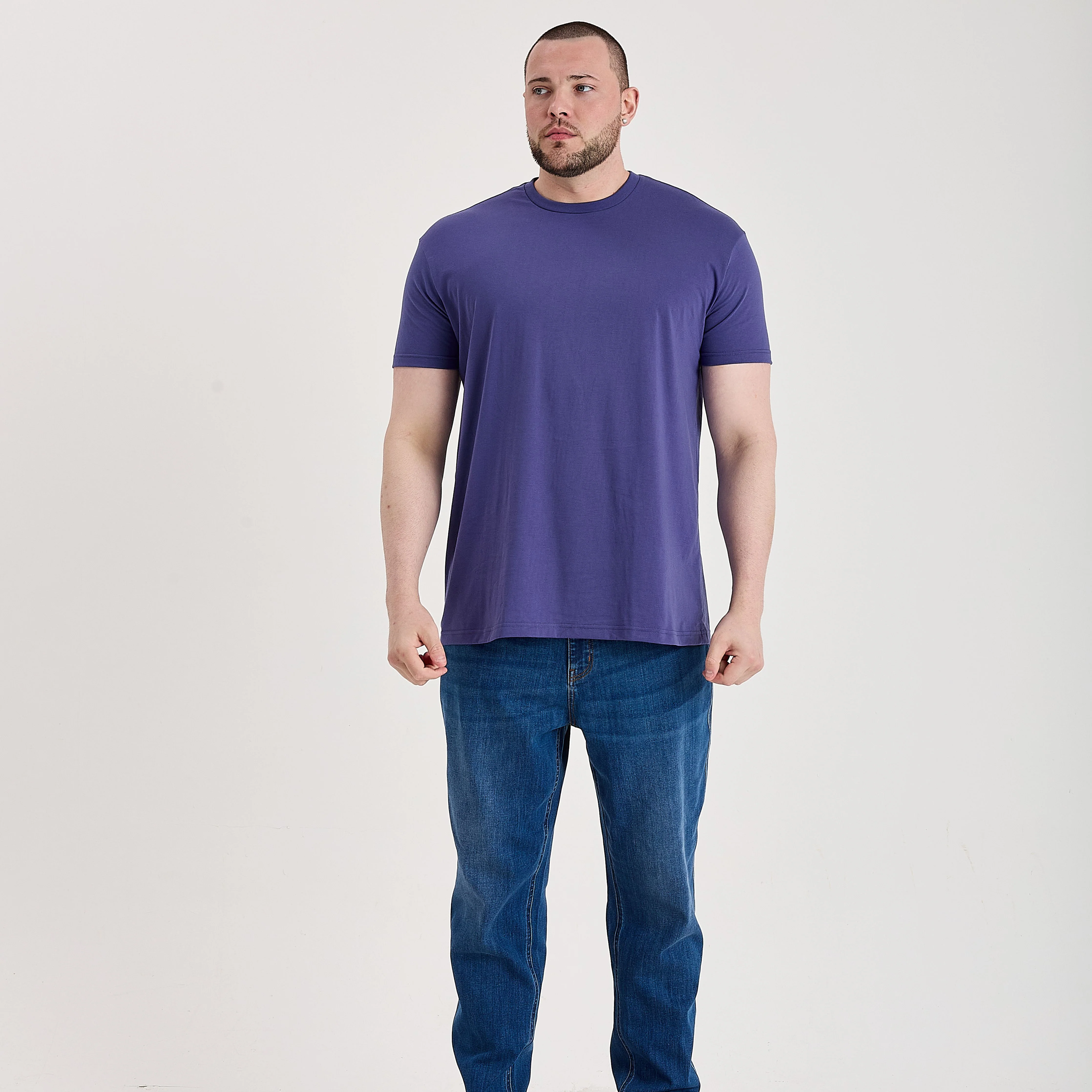 Tall Skipper Blue Crew Neck - Image 3